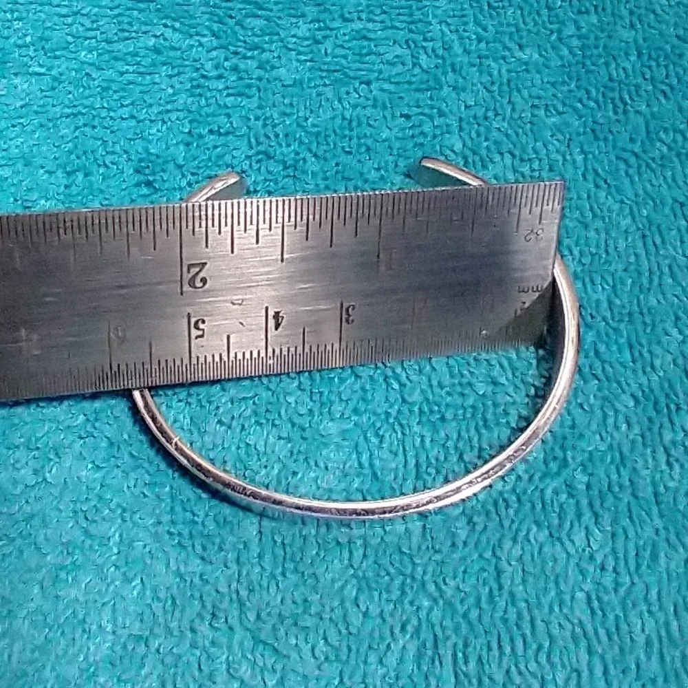 Silver Inspirational Cuff Arrow Stainless Steel Bracelet